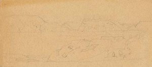 Sketch Of Landscape 30 — Nicholas Roerich, Contemporary Realism