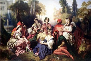 The Decameron — Franz Xavier Winterhalter