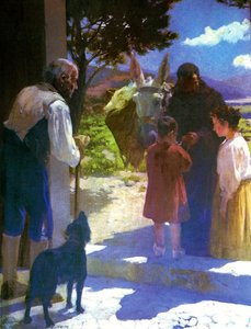 Escena en la Iglesia