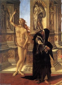 Calumny (detail) — Sandro Botticelli