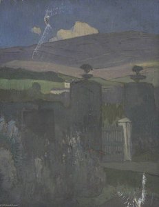 Garden With Hillside Beyond — Mary Mccrossan