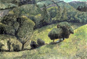 Paysage Au Vallon — Paul Sérusier