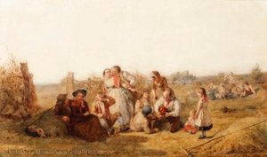 The Haymakers — John Absolon, Romanticism