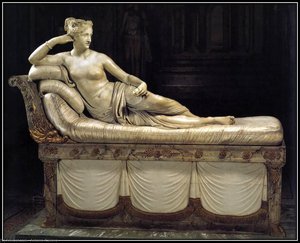 Paolina Borghese As Venus Victrix — Antonio Canova