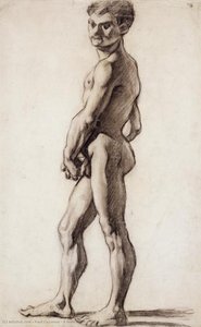 A Male Nude — Paul Cézanne, Post-impressionism