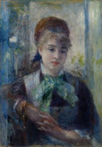 Portrait Of Nini Lopez — Pierre-auguste Renoir, Impressionist Portrait