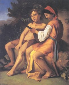 Musizierende Kinder — Anselm Feuerbach