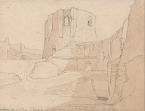 View Of The Donjon Of Chateau Gaillard, Near Andelys — John Sell Cotman