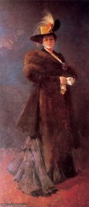 Portrait Of The White Of Cusachs — Josep Cusachs I