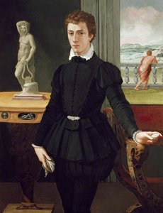 Portrait Of A Young Man — Alessandro Allori, Renaissance