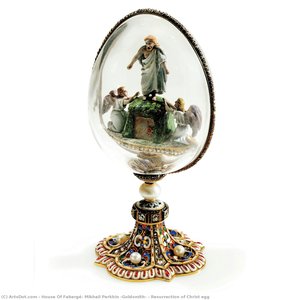 Resurrection Of Christ Egg — House Of Fabergé, Mikhail Perkhin (goldsmith)