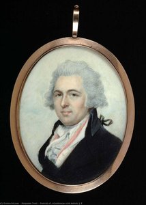 Portrait of a Gentleman with Initials J. B