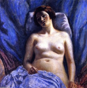 Nude -3 — Frederick Carl Frieseke, Symbolism