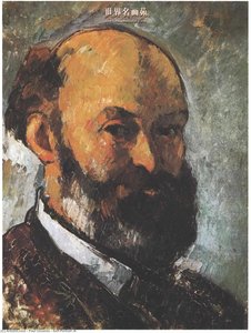 Self-portrait (8) — Paul Cézanne, Impressionism