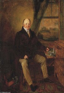 Portrait Of Isaac Manning — Edmund Bristow