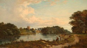 Staines With St Mary's Church — Edmund John Niemann