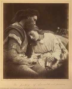 The Parting Of Lancelot And Guinevere — Julia Margaret Cameron