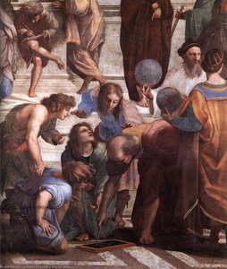 Stanze Vaticane - The School Of Athens (detail) [03] — Raphael