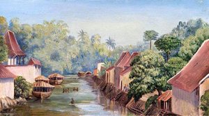 In Surabaza, Java — Marianne North
