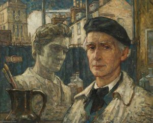 Self Portrait in the Artist's Studio