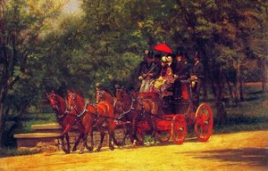 A May Morning In The Park — Thomas Eakins