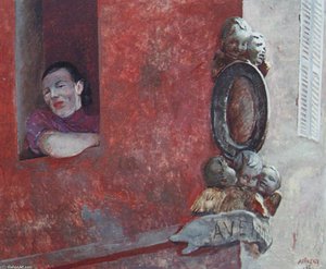 Rome. Lane — Aleksandr Deyneka