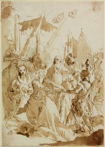 Adoration Of The Magi — Giambattista Tiepolo, Baroque