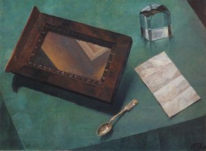 Still Life With Mirror — Kuzma Petrov-vodkin
