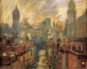 Lower New York from Manhattan Bridge