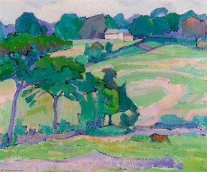 Farm Landscape — Robert Polhill Bevan