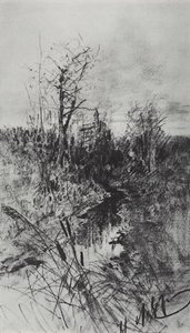 A Creek — Isaak Ilyich Levitan, Realism