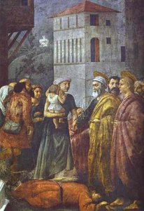 Distribution Of The Goods Of The Community And The Death Of Ananias — Masaccio