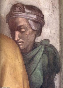 Jacob - Joseph (detail) — Michelangelo Buonarroti, Renaissance