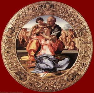 Doni Tond — Michelangelo Buonarroti, High Renaissance