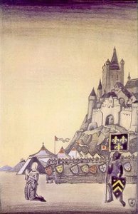 Jeanne D'arc. Prayer. — Nicholas Roerich