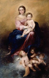 The Virgin Of The Rosary — Bartolomé Esteban Murillo