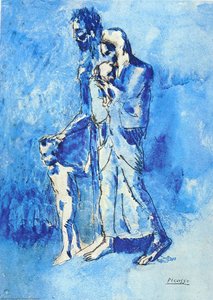 The Family Of Blind Man — Pablo Picasso