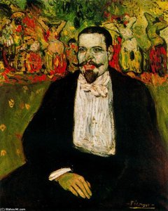 Portrait Of Gustave Coquiot 1 — Pablo Picasso