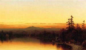 A Twilight In The Adirondacks 1 — Sanford Robinson Gifford, Hudson River School
