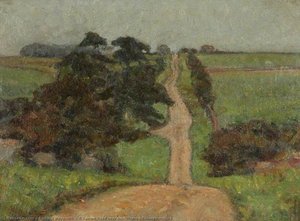 A Roman Road Near Northleach, Gloucestershire — Richard Heyworth