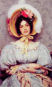 A Viennese Beauty — Eugen Von Blaas