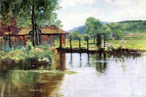 The Lily Pond — Francis Hopkinson Smith