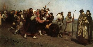 Religious Procession — Ilya Yefimovich Repin, Realism