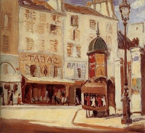 Street — Grant Wood