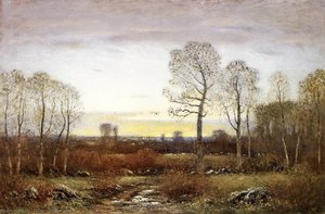 November Evening — Dwight William Tryon