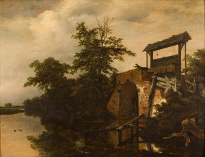 The Leaves (the Lock) — Jacob Isaackszoon Van Ruisdael