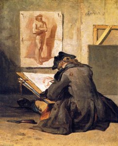 The Draughtsman — Jean-baptiste-siméon Chardin