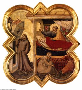 Scene From The Life Of St Francis — Taddeo Gaddi