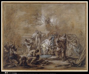 The Sacrifice Of Iphigenia — Charles-andré Van Loo