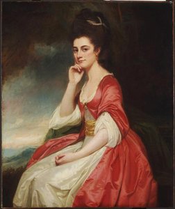 Lady Grantham — George Romney, Georgian Portraiture